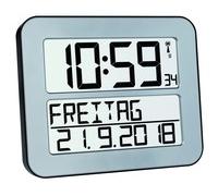 TFA 60.4512.54 Sveglia digitale Rettangolo Argento Plastica Batteria Stilo AA