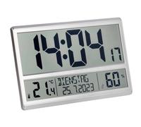 TFA 60.4520 XL Orologio Da Digitale Temperatura Orologio Parete Radio Data