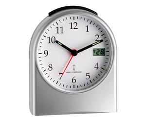 TFA 98.1040.54 Radioréveil Analogico Digitale Silenziosa Snooze Sfondo