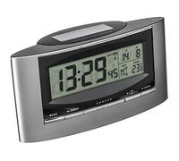 Tfa Dostmann 98.1071 Solar Alarm Clock Argento One Size / EU Plug