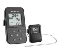 TFA Dostmann 14.1504 Termometro per Grill Cavo sensore, Allarme, con