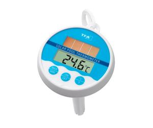 TFA Dostmann 30.1041 Termometro da piscina digitale/solare (blu)
