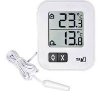 TFA Dostmann 30.1043.02 - Termometro Digitale Massimo-Minimo, Colore: Bianco