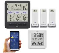 TFA Dostmann 35.8109.02 TFA.me Starter Set mit WLAN Gateway und KLIMA@HOME 2 Te