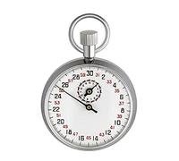 TFA-Dostmann Cronometro Meccanico In Metallo Cromato 15 Min 13 Pietre 97 G