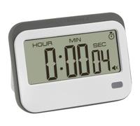 TFA Dostmann 38.2052.02 Digitaler Timer mit Stoppuhr und Wecker Timer Bianco, G
