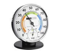 TFA Dostmann 45.2033 Eschenbach Klimakurt 452033-Igrometro di Precisione, Black