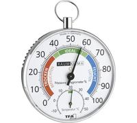 TFA Dostmann 452027 45.2027 Termoigrometro Argento 45.2027