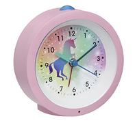 TFA Dostmann 60.1033 - Sveglia analogica per bambini, motivo sveglie (rosa)