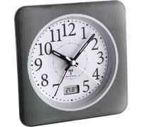 TFA Dostmann 60.1502.10 Radiocontrollato Sveglia Grigio, Bianco Tempi di allar