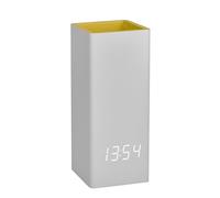 TFA Dostmann 60.2041.15 Quarzo Orologio da tavolo Grigio, Giallo