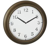 TFA Dostmann Orologio da parete per esterni analogico 60.3066.53 XL retrò, metallo, vetro