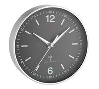 TFA 60.3503.02 Orologio Da Locarno Analogico 195 MM Alluminio Vero Vetro Radio