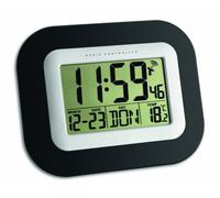 Tfa Dostmann 60.4503 Radio Wall Alarm Clock Nero One Size / EU Plug