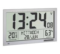 TFA 60.4517.54 XL Orologio Da Digitale Temperatura Orologio Parete Radio Data