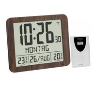 TFA Dostmann 60.4518.08 Radiocontrollato Orologio da parete 248 mm x 25 mm x