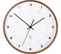 TFA - Orologio da parete analogico radiocontrollato con cornice in legno 98.1097 -