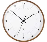 TFA - Orologio da parete analogico radiocontrollato con cornice in legno 98.1097 -