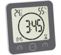 Tfa dostmann bad /kchenuhr mit timer grigio digitale