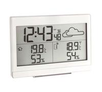 TFA Dostmann - CASA, Stazione meteorologica Radio-controllata, incl. sensore Esterno, Colore: Bianco