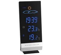TFA Dostmann - Lumax 35.1093, Stazione meteorologica radio-controllata, colore: Nero