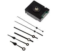 TFA Dostmann - Radio uhrwerkset bricolage Silenzioso Sweep Gatto - Uhrwerk 60.3525.01 (Nero)