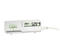 TFA Dostmann Monitor CO2 AIRCO2NTROL MINI, 31.5006.02, LED, monitoraggio CO2, monitor della qualità dell'aria, con cavo USB, bianco