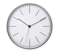 TFA Dostmann Orologio analogico da parete, 60.3049.02, quadrante moderno, orologio al quarzo, diametro 28 cm, bianco