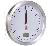 TFA 60.3539.02 Radio Guarda Analogico Con Temperatura 4 Ventose 173 MM Alluminio