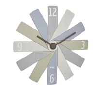 TFA Dostmann Orologio da parete analogico Clock in the Box, 60.3020.30, con sistema a incastro, movimento silenzioso, batteria a lunga durata, orologio da soggiorno, cucina, home office, colorato