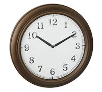 TFA Dostmann Orologio da parete per esterni analogico 60.3066.53 XL retrò, metallo, vetro