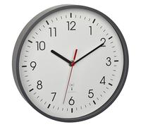 TFA 60.3550.10 Funk Wanduhr 24.5 cm x 4.2 Grau