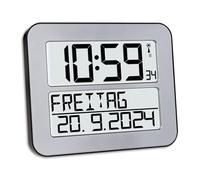 TFA 60,4512.01-Orologio da Parete Argento