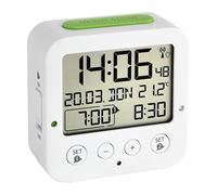 Tfa Dostmann 60.2528.02 Digital Alarm Clock Bianco One Size / EU Plug