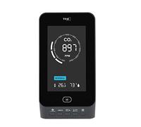 TFA Dostmann rilevatore di CO2 AIRCO2NTROL UP Single Beam, 31.5011.10, monitor della qualità dell'aria, sensore NDIR single beam, con funzione di allarme, antracite