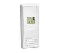 TFA Dostmann sensore esterno con display, 30.3228.02, per 30.3054.10, Trasmettitore di temperatura, bianco