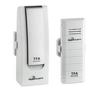TFA Dostmann SmartHome temperatura Monitor per Smartphone Weather Hub 31.4001.02, bianco con batterie