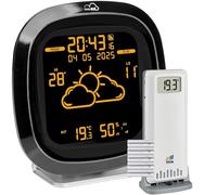 TFA Dostmann Stazione meteo WLAN TFA.me ID-04, 35.8102, previsioni meteo professionali da Wetter.com per 4 giorni, incluso trasmettitore esterno radio, diversi colori, portale online, funzione di