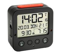 TFA Dostmann Sveglia da comodino digitale Bingo, 60.2528.01, orologio radiocontr