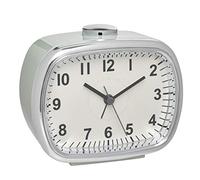 TFA DOSTMANN Sveglia elettronica 60.1032.04, stile retrò, grande display analogico menta, lunghezza 110 x larghezza 60 x altezza 92 mm