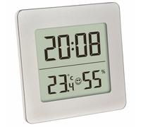 TFA Dostmann Termo-Igrometro Digitale Orologio Per Temperatura E Umidità Interna