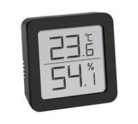 TFA Dostmann – Termoigrometro digitale 30.5051.01 – piccolo e maneggevole – Nero