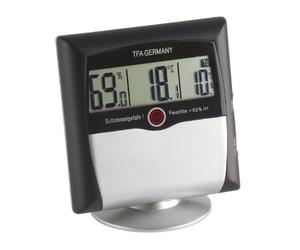 TFA Dostmann Termoigrometro digitale Comfort Control, 30.5011, con allarme muffa, controllo del clima ambiente, monitoraggio dell'umidità, piccolo e maneggevole