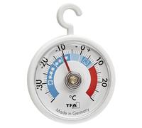 TFA Dostmann Termometro analogico con gancio, 14.4005, maneggevole, con zone di raffreddamento, per frigorifero, congelatore e deposito frigorifero per controllo della temperatura, fino a -40°C