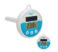 (TG. 80 x 90 x 132 mm) TFA Dostmann Termometro digitale da piscina con energia s