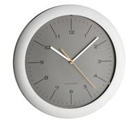 TFA DOSTMANN TFA 60.3512.10-Elegante Orologio atomico da Parete, Antracite, Larga