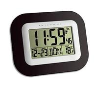 Tfa Dostmann 60.4503 Radio Wall Alarm Clock Nero One Size / EU Plug