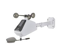 TFA Dostmann Misuratore vento TFA.me ID-A2 30.3904.02 – anemometro solare 868 MHz bianco