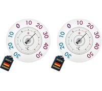 TFA Dostmann Twatcher XL 14.6014 Termometro da Finestra (Confezione da 2)