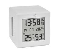 TFA Dostmann WIFI Gateway TFA.me ID-01, 35.8103, per il Controllo dei Trasmettitori TFA ID, incl. Portale Online TFA.me, Indicazione Temperatura e Umidità Interna, Controllo Clima, Bianco